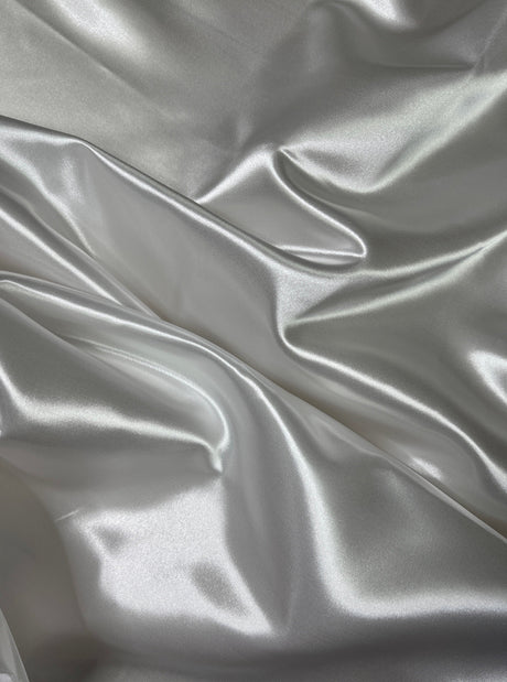 White Duchesse Satin