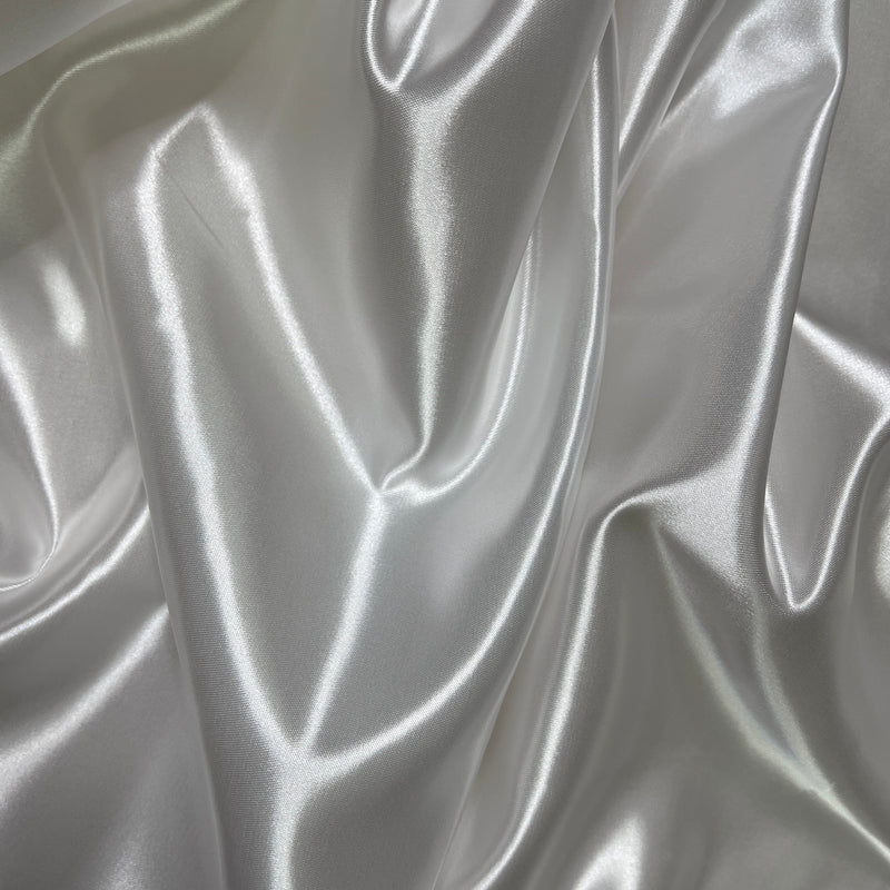 White Duchesse Satin