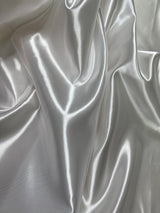 White Duchesse Satin