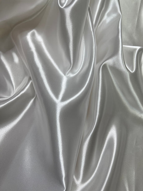 White Duchesse Satin