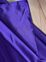 Purple Duchesse Satin