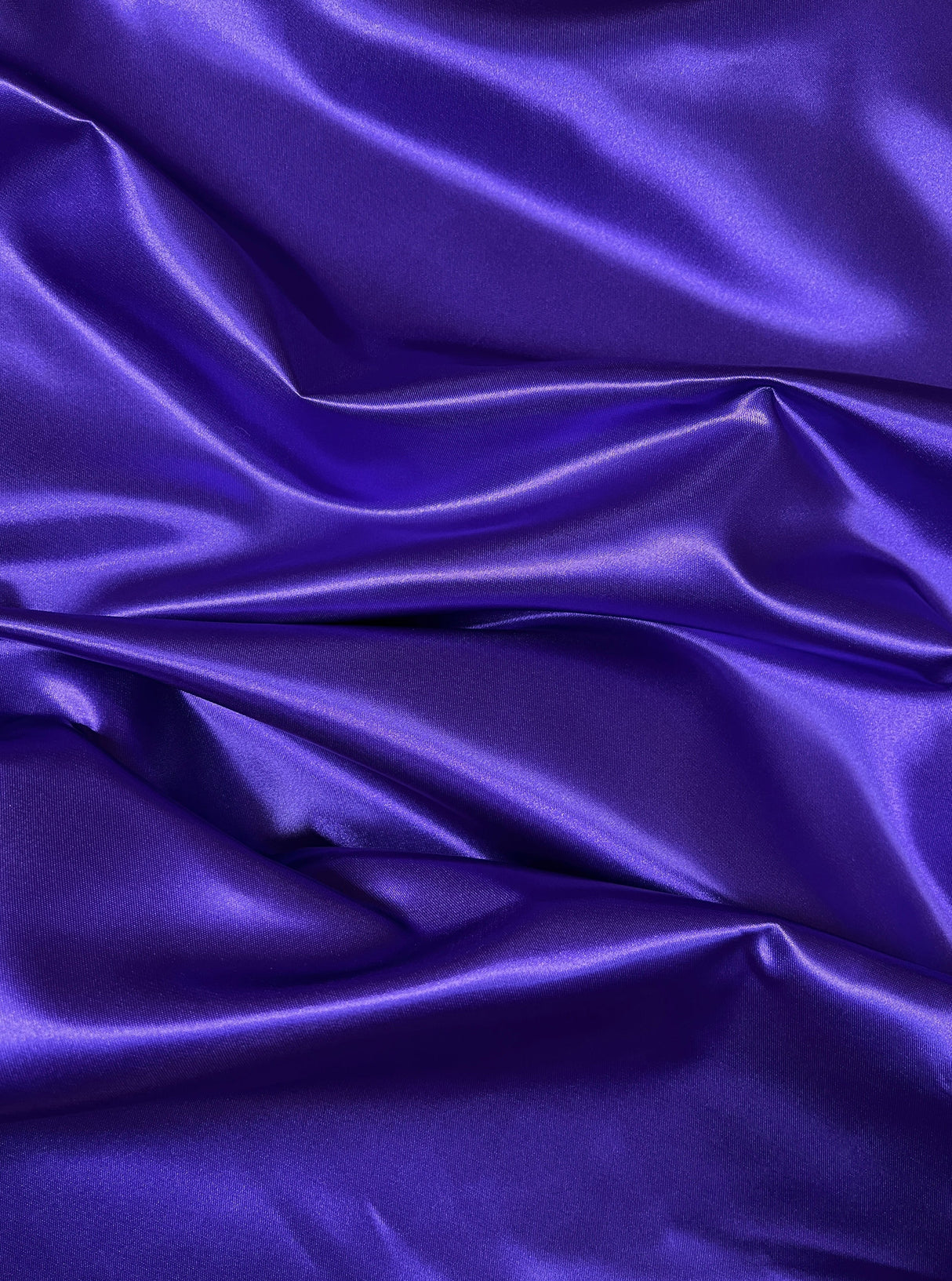 Purple Duchesse Satin