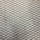 Sequins Stretch Mesh Fabric Diamond Pattern