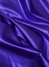 Purple Duchesse Satin