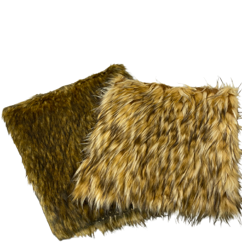 Faux Fur Fabric Frost Tipped Husky