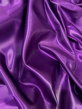 Plum Duchesse Satin