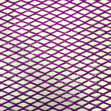 Sequins Stretch Mesh Fabric Diamond Pattern