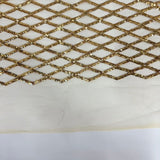 Sequins Stretch Mesh Fabric Diamond Pattern