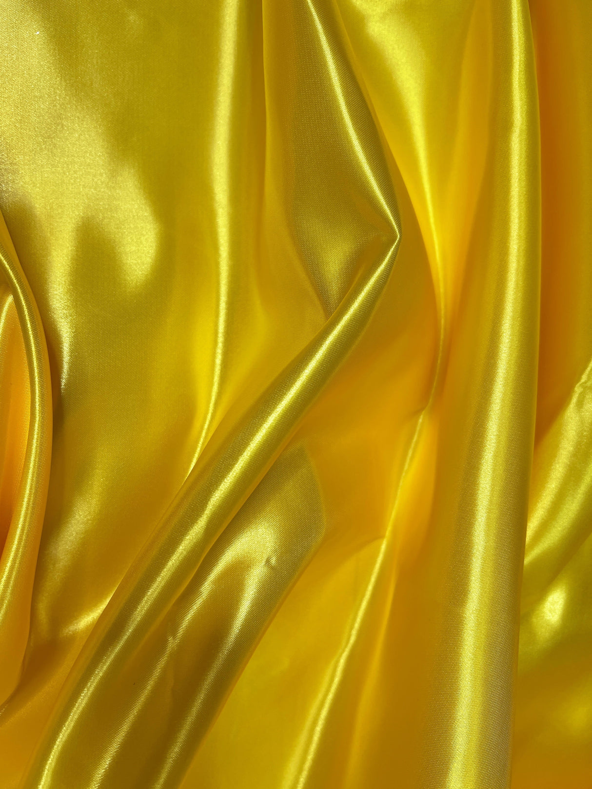 Yellow Duchesse Satin