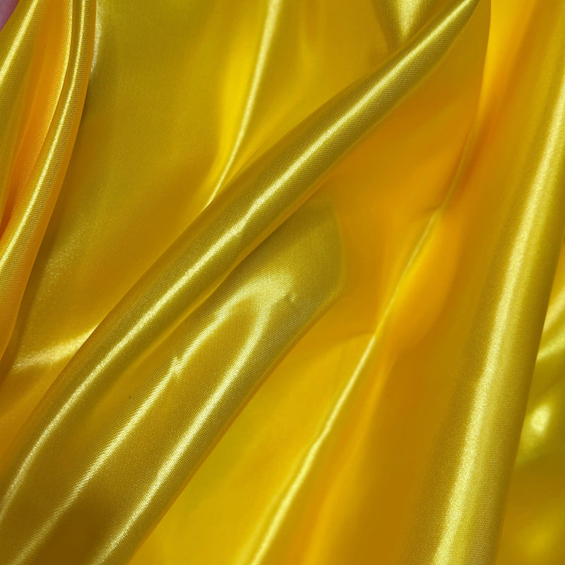 Yellow Duchesse Satin