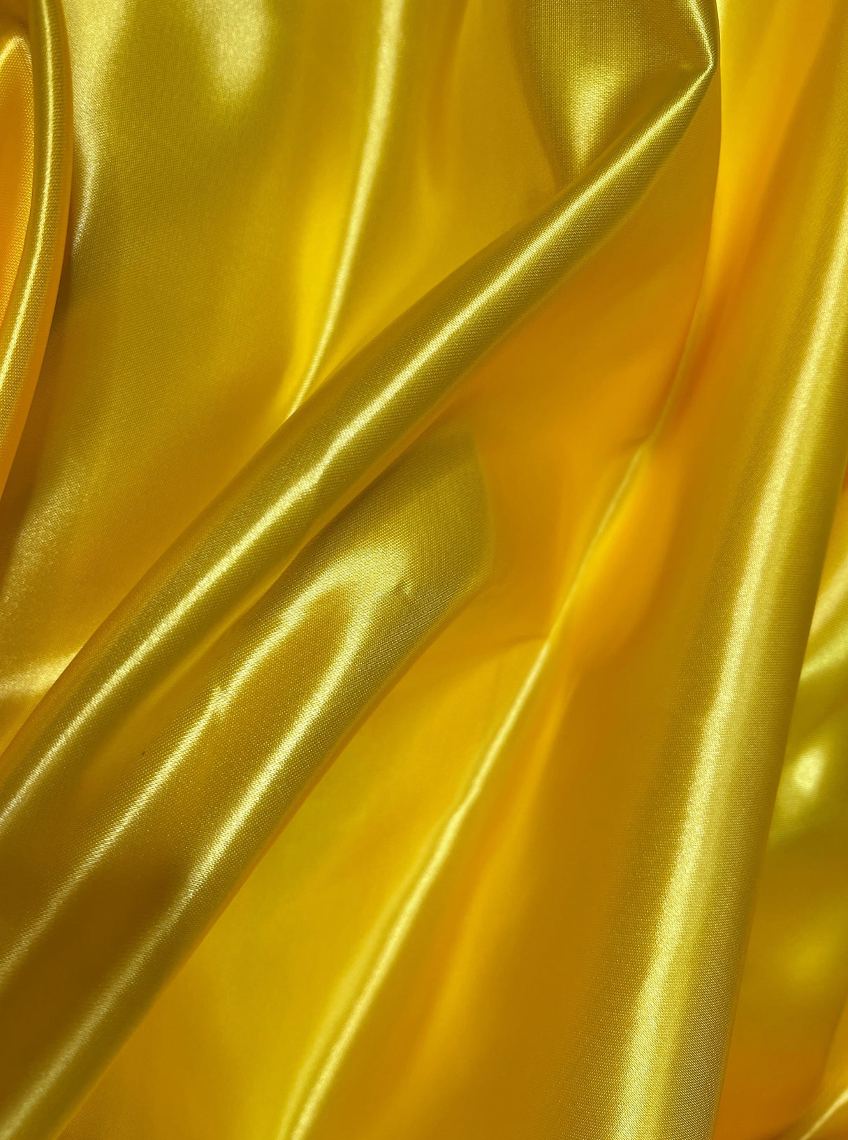 Yellow Duchesse Satin