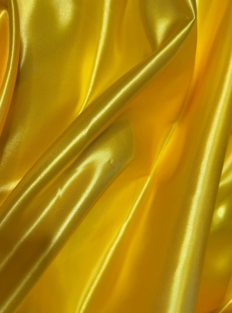Yellow Duchesse Satin