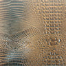 Faux Leather Vinyl Fabric 3D Embossed Gator