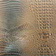 Amazon 3D Embossed Gator Faux Leather Vinyl Fabric - 3D Embossed Gator, 56" Width (1 Yard)