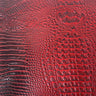 Faux Leather Vinyl Fabric 3D Embossed Gator