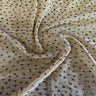 Nylon Spandex Power Mesh Caviar Glitter Fabric