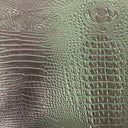 1 यार्ड अमेज़न 3डी एम्बॉस्ड गैटर फॉक्स लेदर विनाइल फ़ैब्रिक