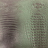 Faux Leather Vinyl Fabric 3D Embossed Gator