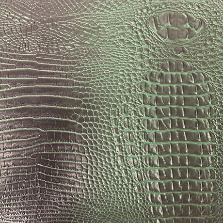 Amazon 3D Embossed Gator Faux Leather Vinyl Fabric - 3D Embossed Gator, 56" Width (1 Yard)