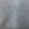 Faux Leather Vinyl Fabric 3D Embossed Gator