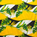 Cotton Poplin Tropical Palm Print Fabric