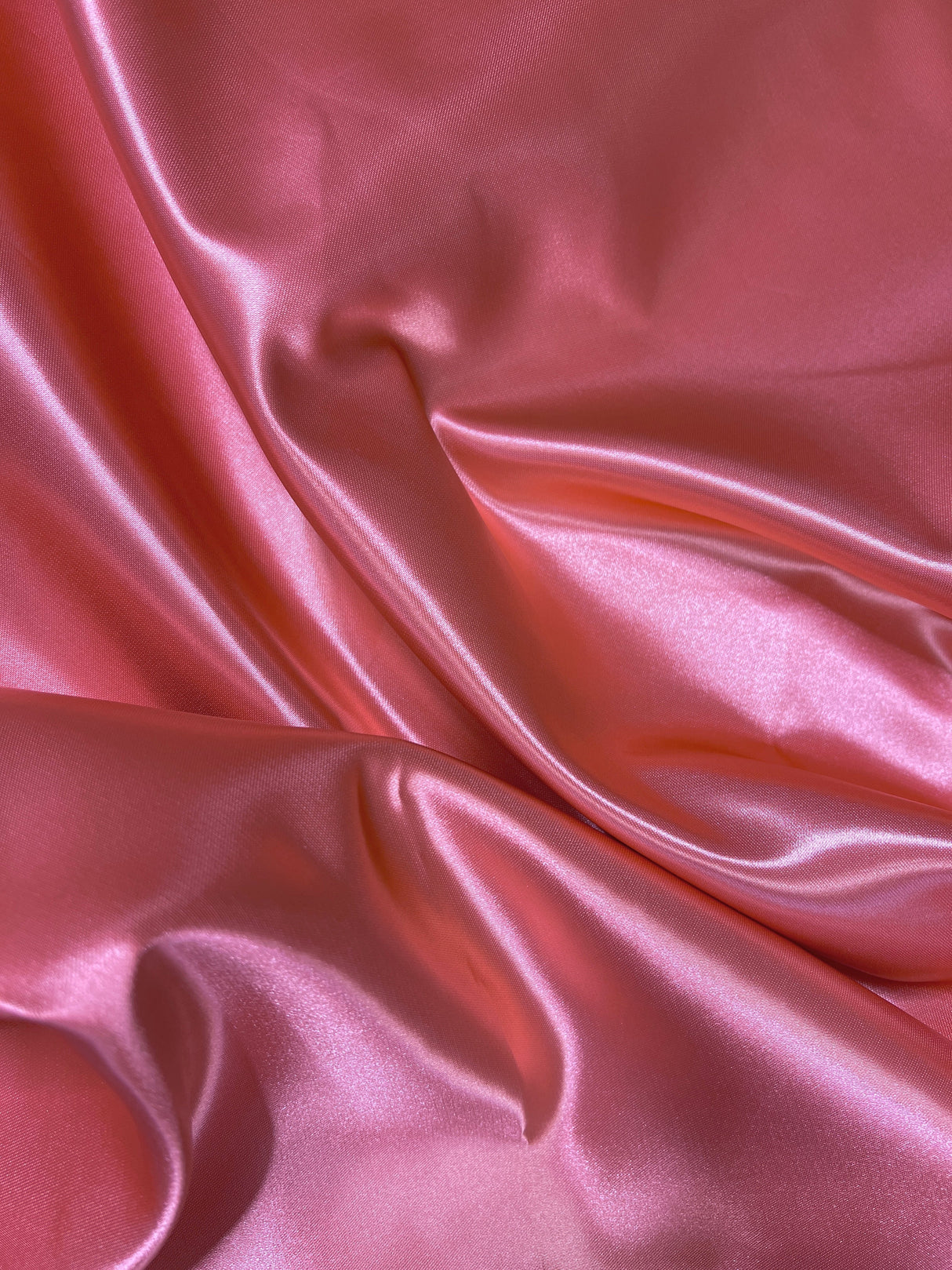 Coral Duchesse Satin