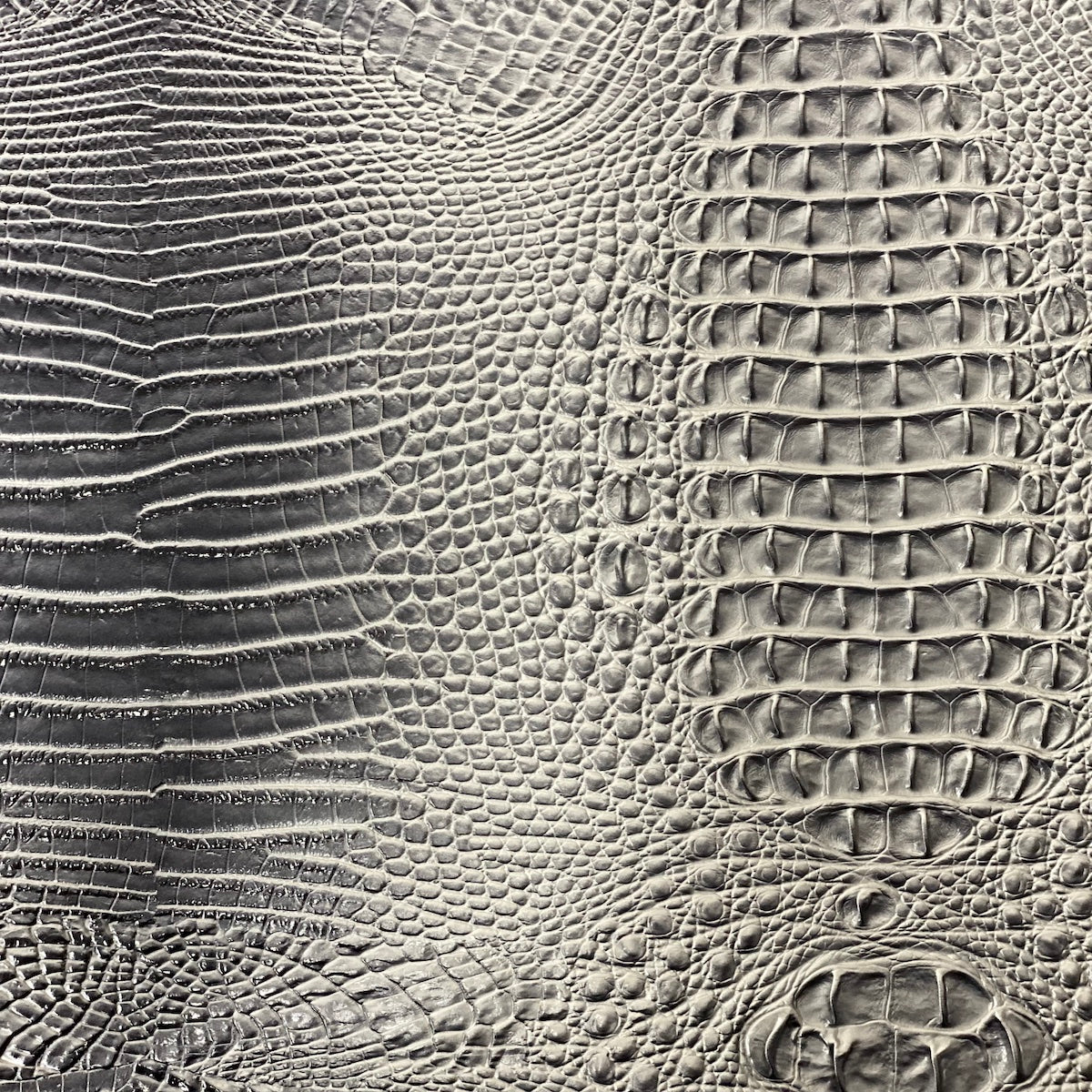 Faux Leather Vinyl Fabric 3D Embossed Gator