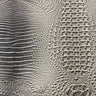 Faux Leather Vinyl Fabric 3D Embossed Gator