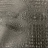 Faux Leather Vinyl Fabric 3D Embossed Gator