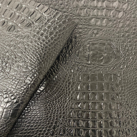 Amazon 3D Embossed Gator Faux Leather Vinyl Fabric - 3D Embossed Gator, 56" Width (1 Yard)