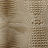 Faux Leather Vinyl Fabric 3D Embossed Gator