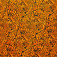 Cotton Barkcloth Polynesian Tribal Stems & Leaves Fabric