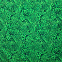 Cotton Barkcloth Polynesian Tribal Stems & Leaves Fabric