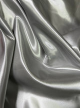 Silver Duchesse Satin