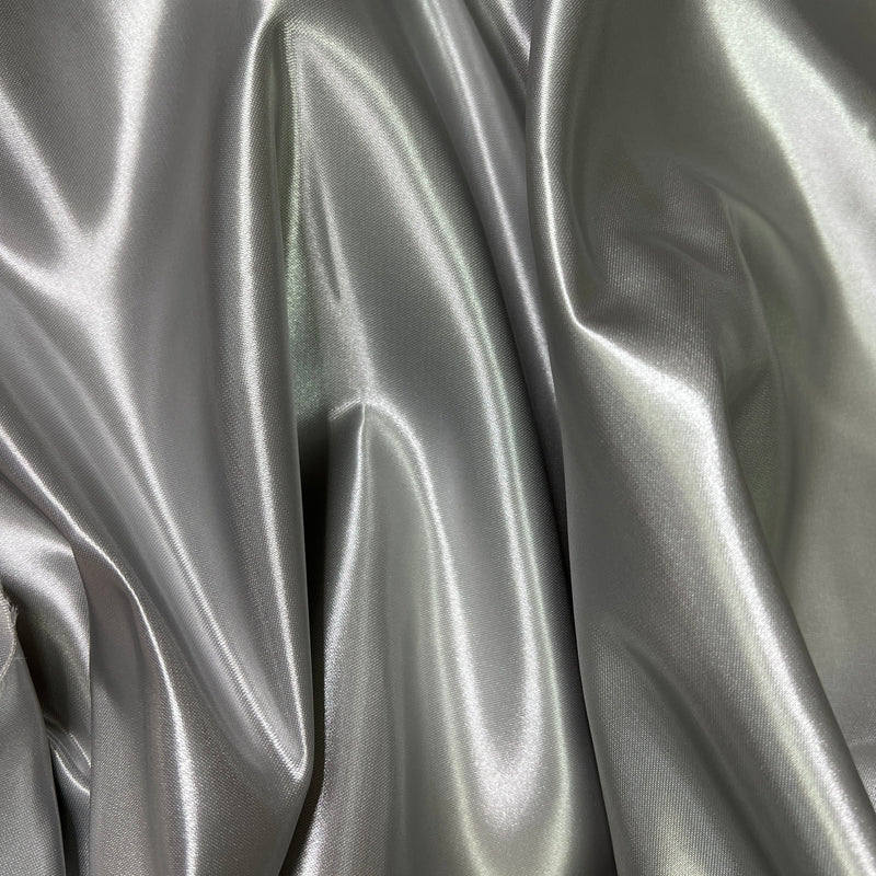 Silver Duchesse Satin