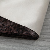 Leopard Cheetah Jaguar Feline Animal Print Faux Fur Fabric - Brown Animal Print, 1" Pile Height (1 Yard)