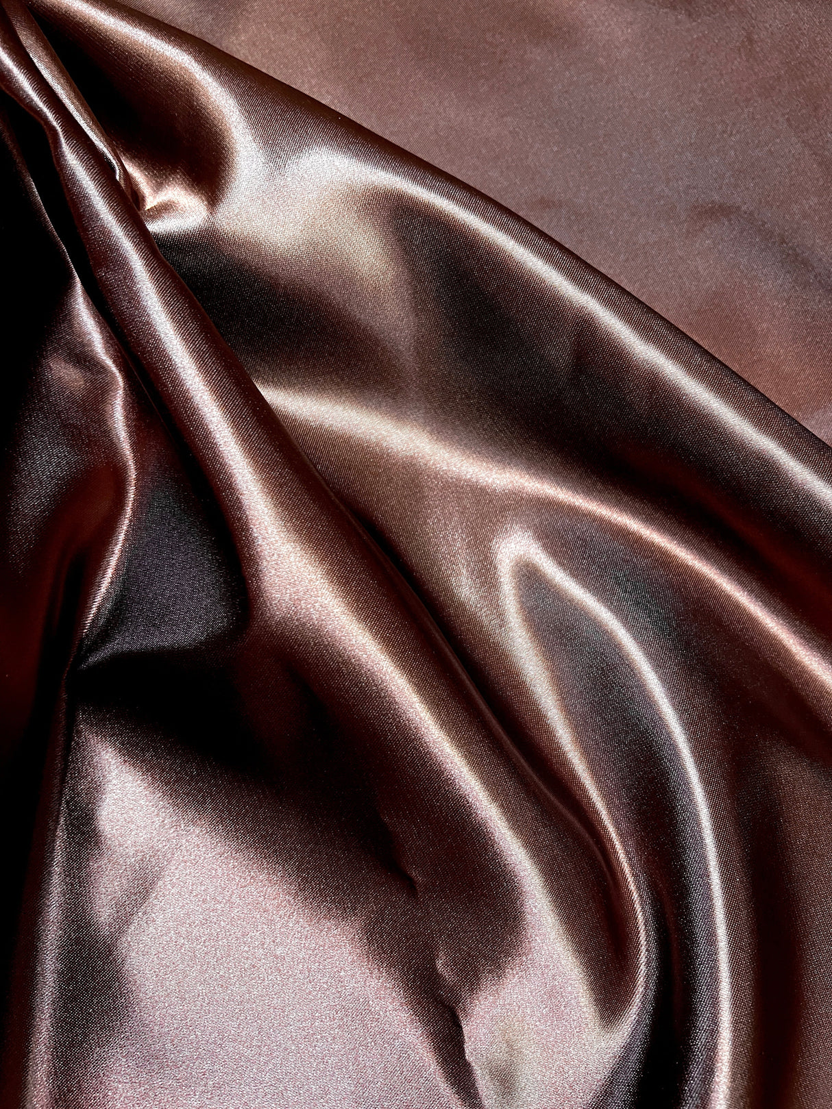 Brown Duchesse Satin