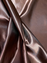 Brown Duchesse Satin