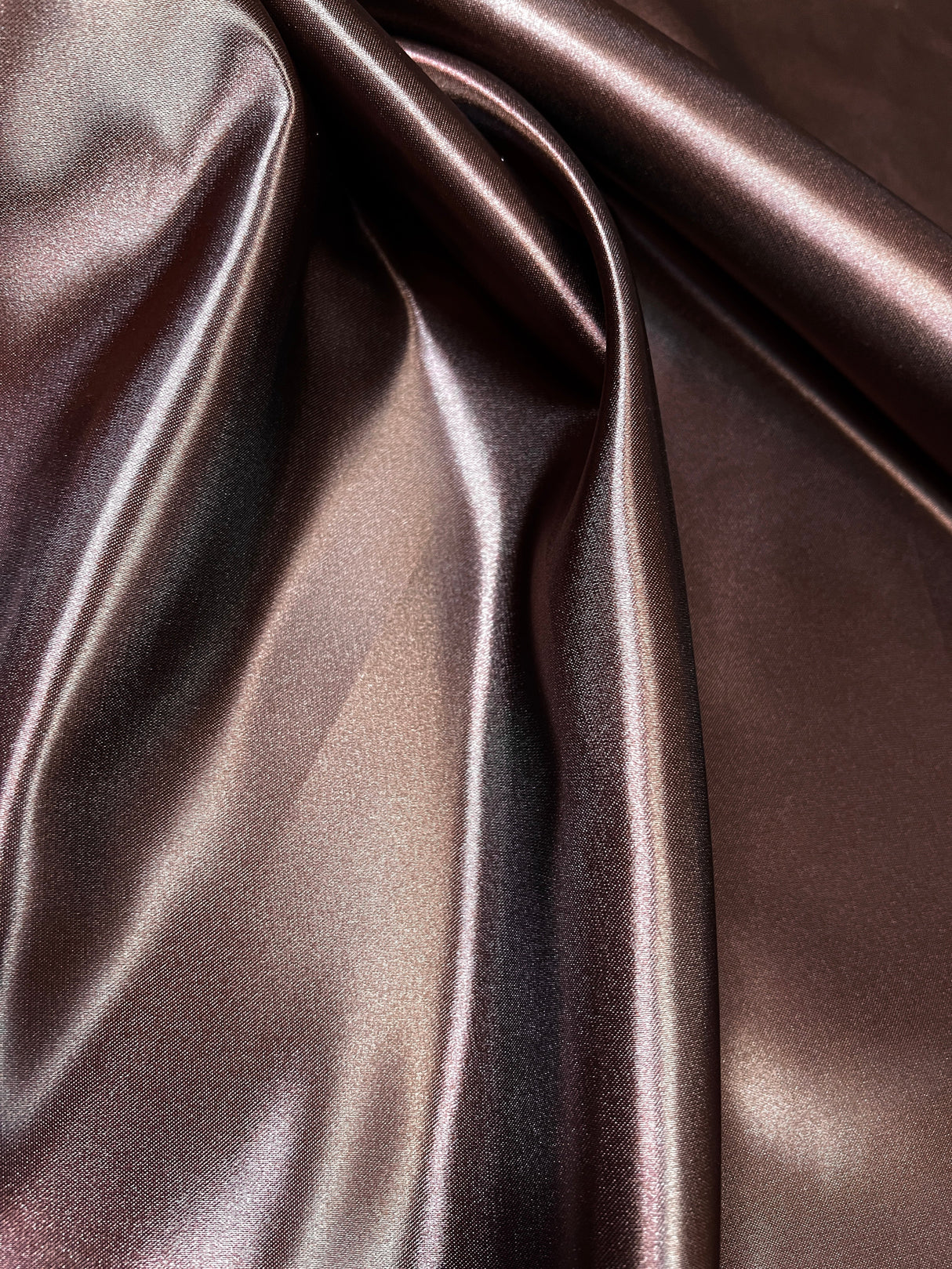 Brown Duchesse Satin