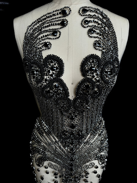Rhinestone Bodice Applique