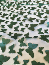 3D Butterfly Lace Hunter Green
