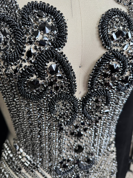 Rhinestone Bodice Applique