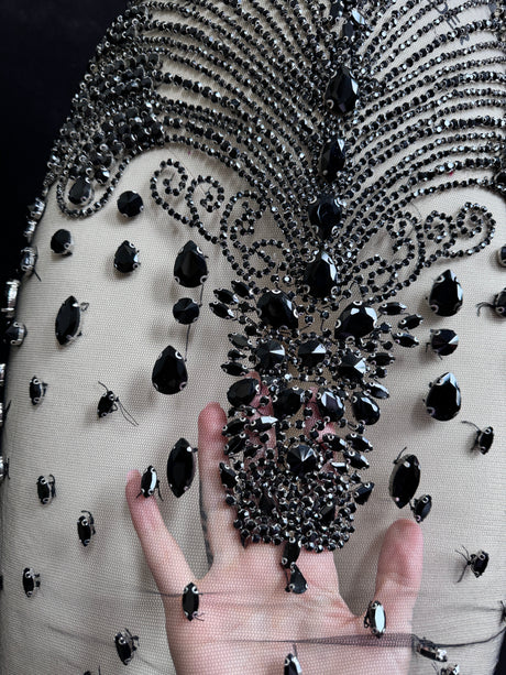 Rhinestone Bodice Applique