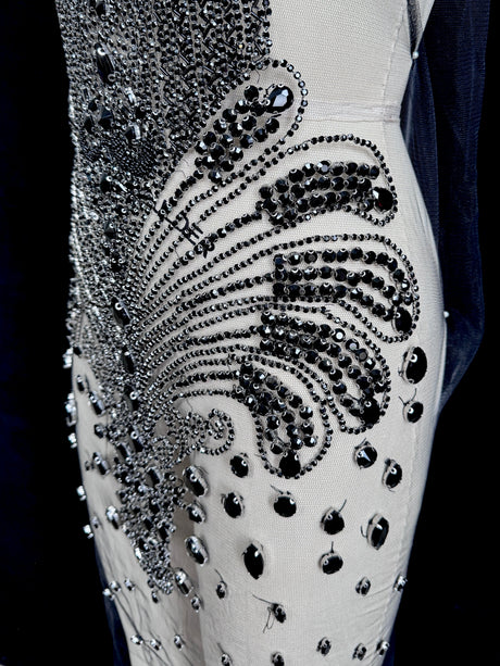 Rhinestone Bodice Applique
