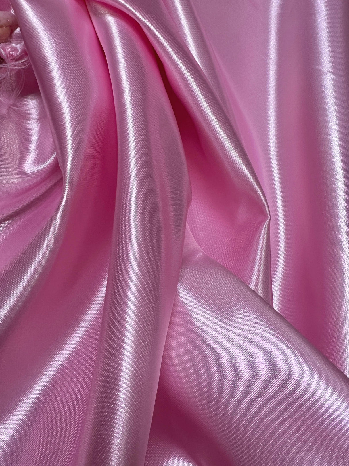 Baby Pink Duchesse Satin