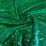 Sequin 4-Way Stretch Polyester Spandex Fabric