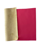 Faux Leather Apparel Fabric with Suede Backing