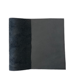 Faux Leather Apparel Fabric with Suede Backing