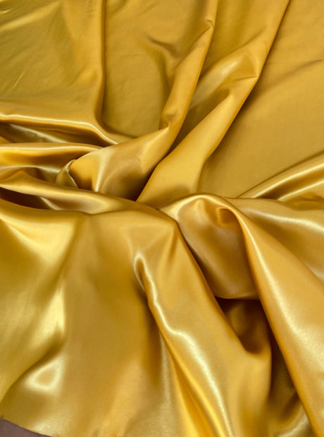 Gold Yellow Satin