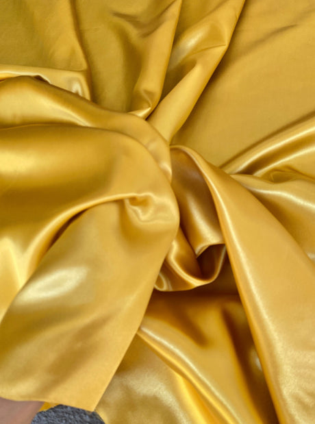 Gold Yellow Satin